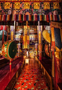 Spend time at Spituk Gompa